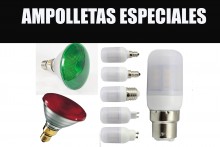 AMPOLLETAS ESPECIALES