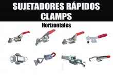 SUJETADORES RÁPIDOS HORIZONTALES  CLAMPS (ZINCADOS Y ACERO INOXIDABLE)