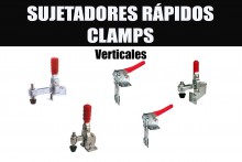 SUJETADORES RÁPIDOS VERTICALES (ZINCADOS Y ACERO INOXIDABLE)